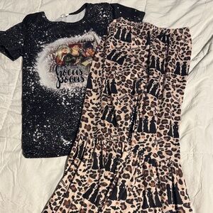 Charming Kids Hocus Pocus Set - Black and Tan